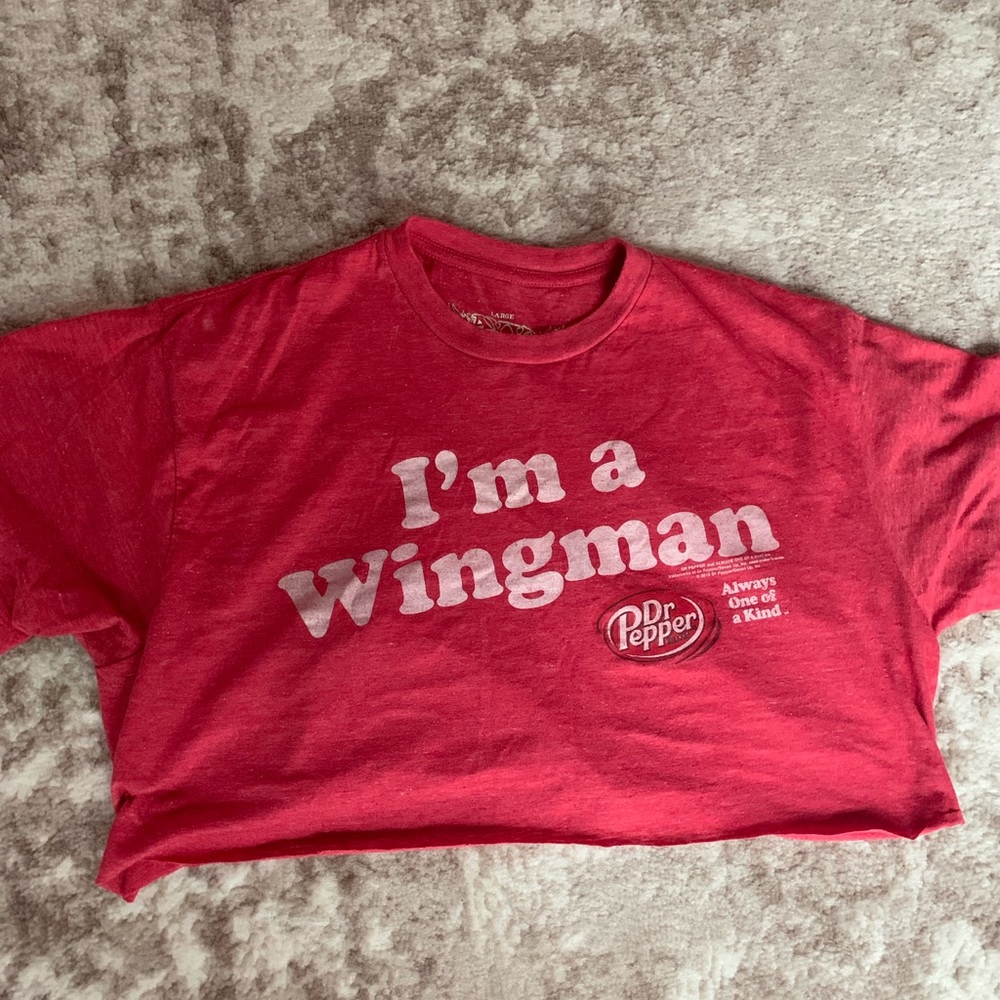 Dr Pepper crop top